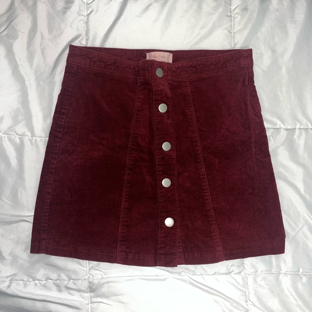 altar’d state velvet skirt